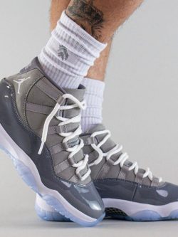 Air Jordan 11 black red and white