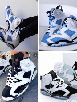 Air Jordan 6 Retro "UNC" University Blue/White/Black