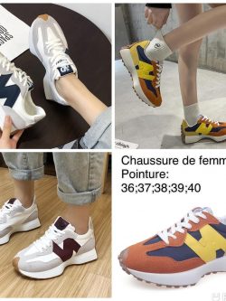 BASKETS BLANC CASSÉ NEW BALANCE® FEMME